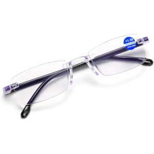 Transparent Reading Glasses (+1.50 Power)
