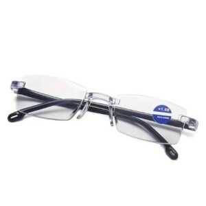 Transparent Reading Glasses (+1.00 Power)