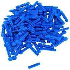 Round Lancets Compatible with Dr Morepen, Gluneolite, Onetouch 100 PCS