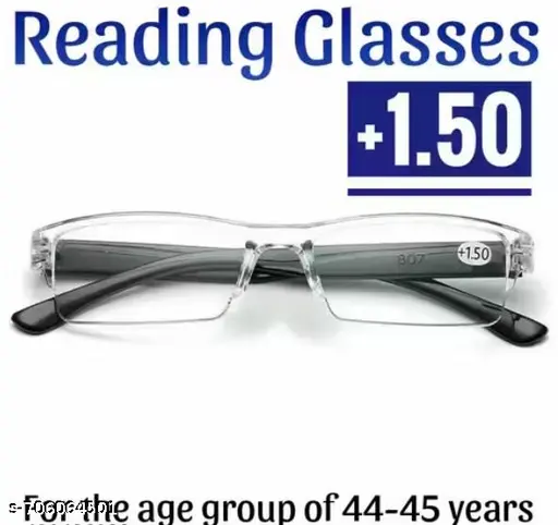 Transparent Reading Glasses (+1.50 Power) - Image 2