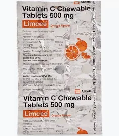 Limcee vitamin C chewable tablet