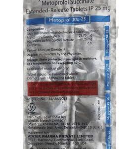 Metoprolol XL 25 mg Tablet